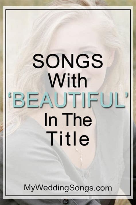 songs titled beautiful